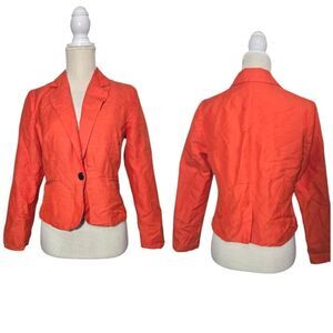 Sherry Taylor an American brand rust color blazer jacket sz M